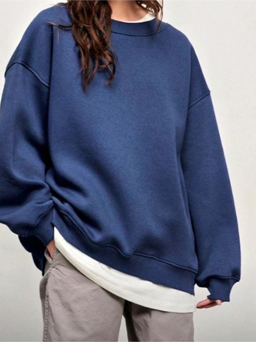 Blue Crewneck Sweatshirt Like New